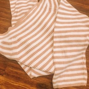 J. Crew Relaxed Boatneck Sweater // Pink Stripe